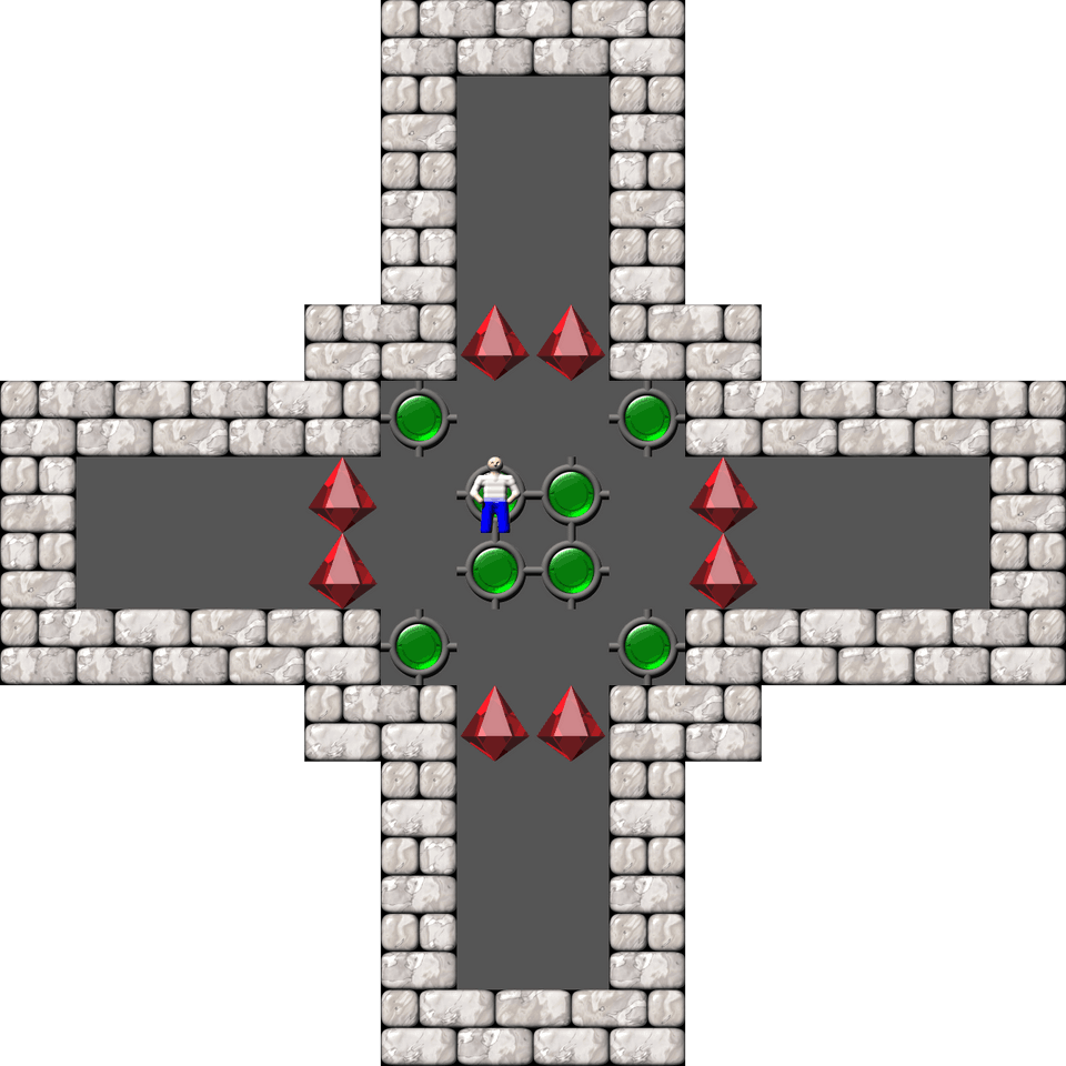 Sokoban Mass Remodel level 135